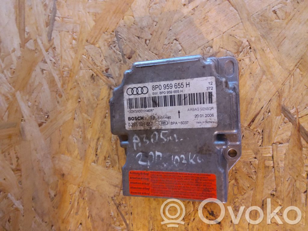 Audi A3 S3 8P Airbag control unit/module 