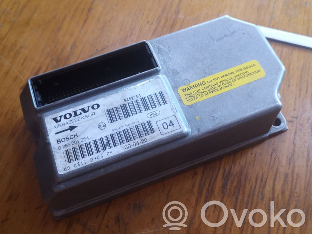 Volvo V70 Airbag control unit/module 