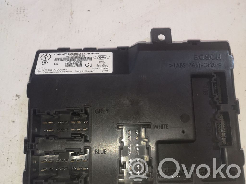 Ford Fiesta Comfort/convenience module 