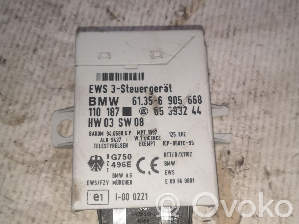 BMW 5 E39 Immobilizer control unit/module 