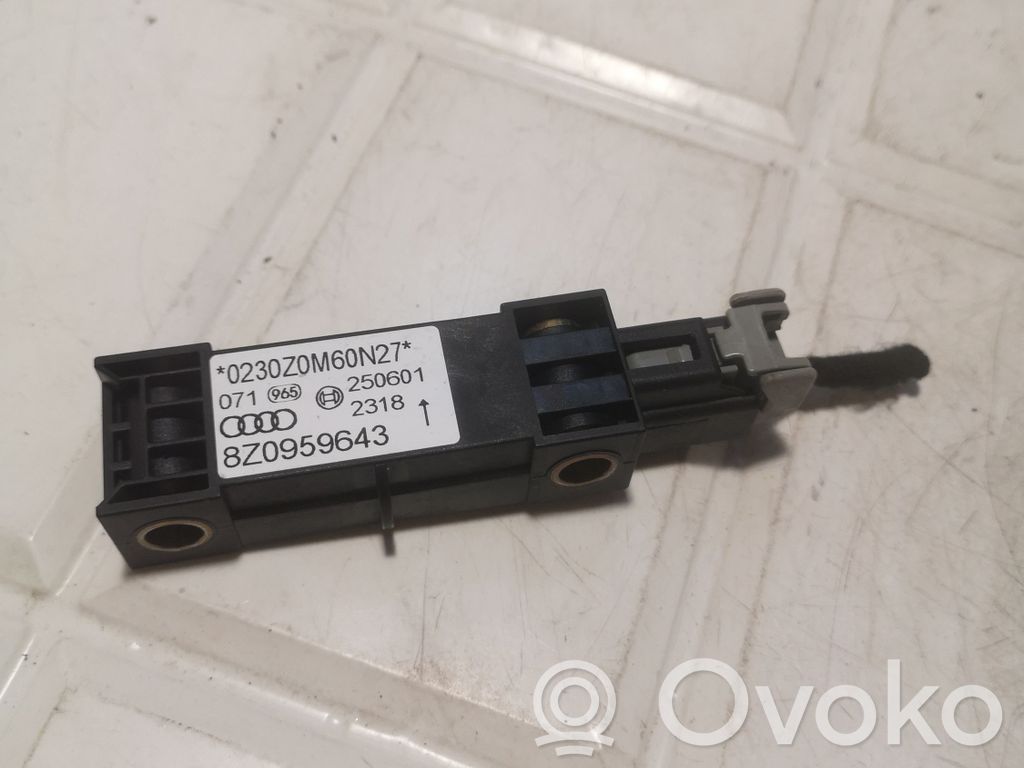 Audi A2 Airbag deployment crash/impact sensor 