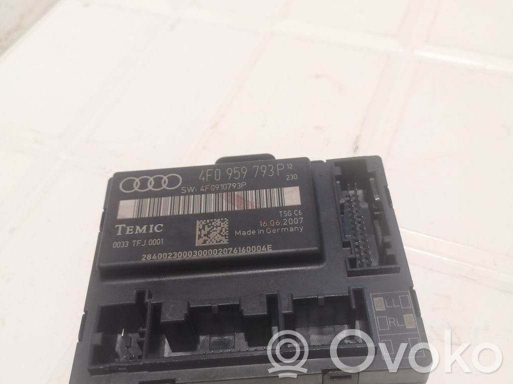 Audi A6 Allroad C6 Durvju vadības bloks 