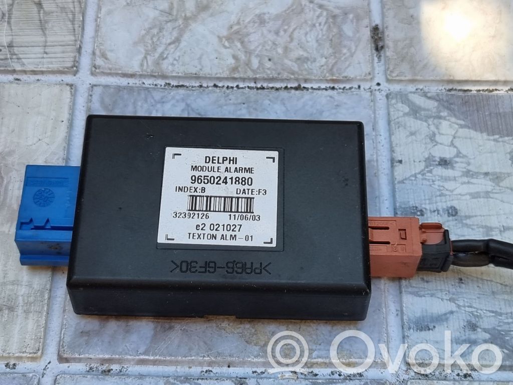 Citroen C3 Signalizacijos valdymo blokas 