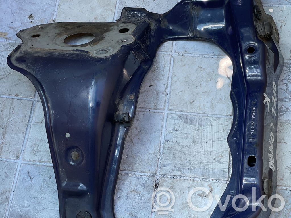 Opel Combo C Sivujäähdyttimen tuen suojapaneeli 