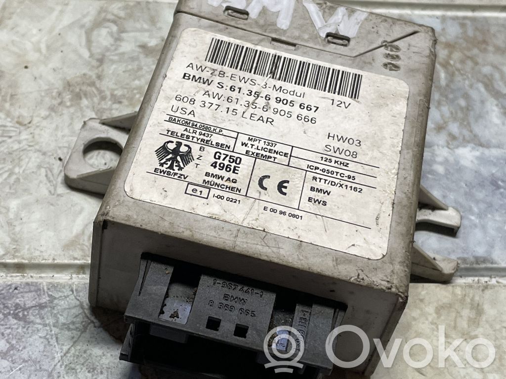 BMW 5 E39 Immobilizer control unit/module 