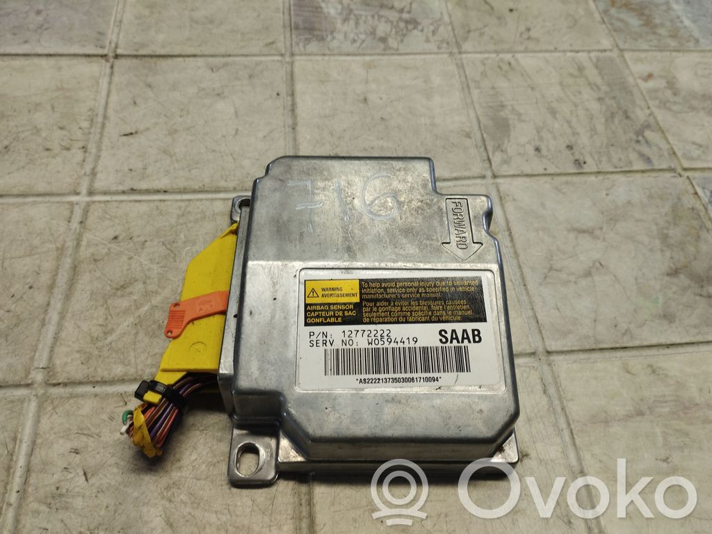 Saab 9-5 Airbag control unit/module 