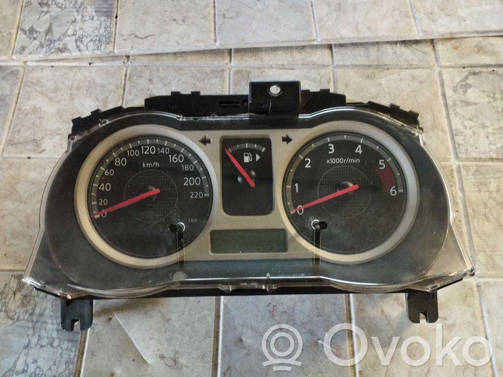 Nissan Note (E11) Spidometrs (instrumentu panelī) 