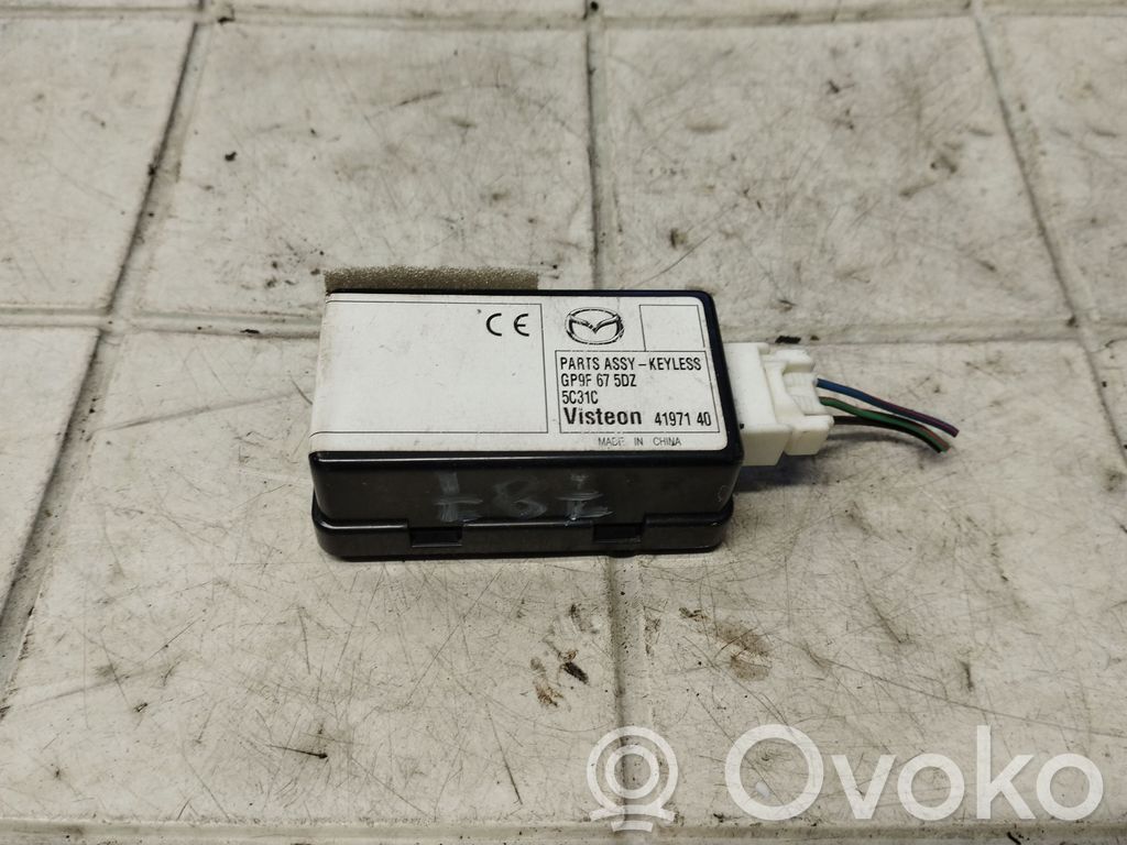 Mazda 6 Keyless (KESSY) go control unit/module 