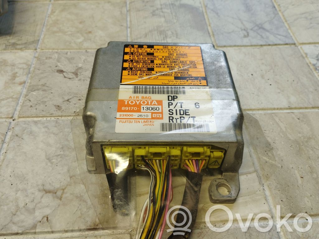 Toyota Corolla Verso E121 Airbag control unit/module 
