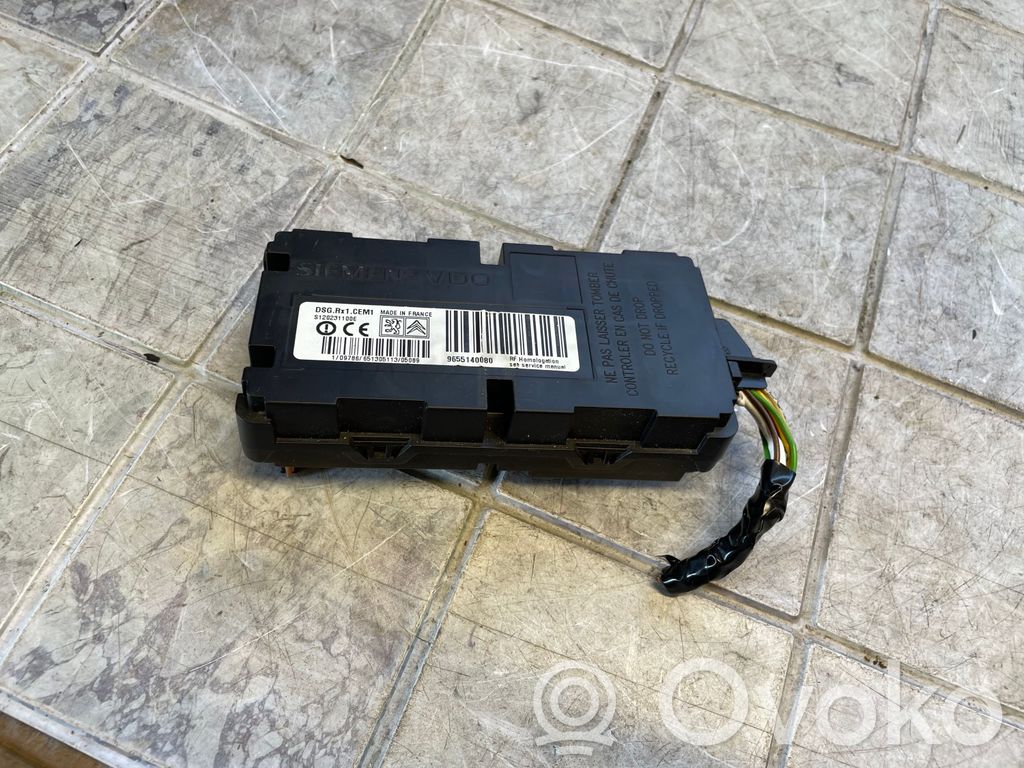 Other control units/modules   9655140080