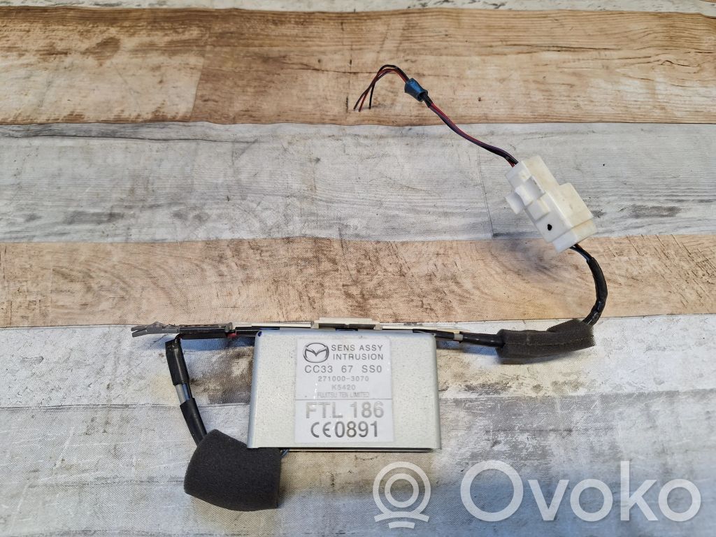 Mazda 5 Airbag deployment crash/impact sensor 