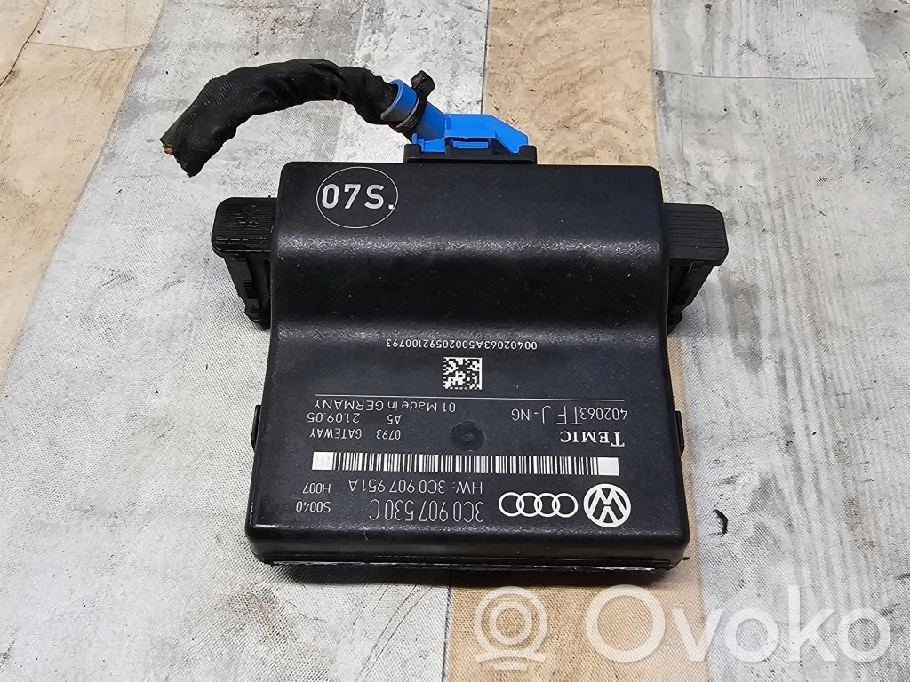 Volkswagen PASSAT B6 Gateway valdymo modulis 