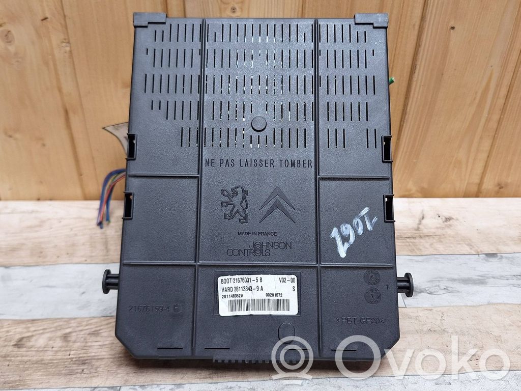 Peugeot 307 Drošinātāju bloks 