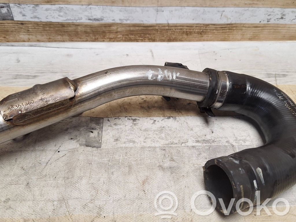 Opel Meriva A Intercooler hose/pipe 