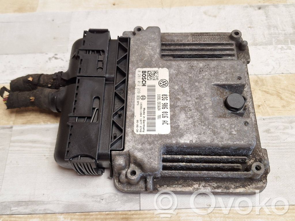 Volkswagen Jetta V Engine control unit/module 