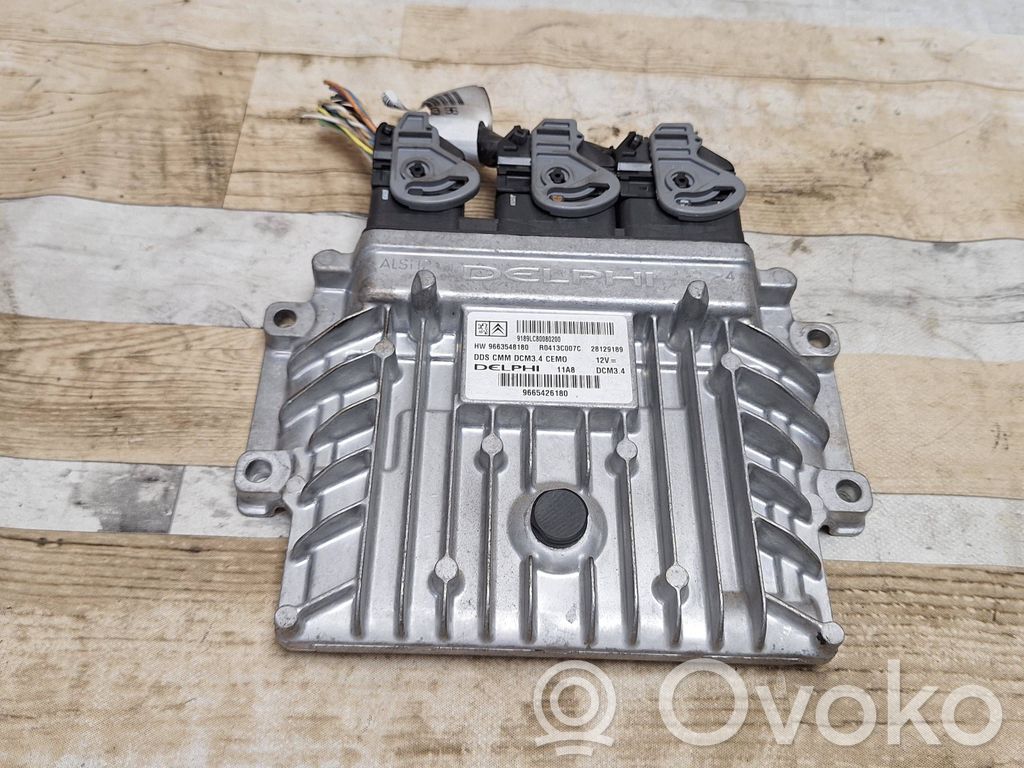 Peugeot 308 Engine control unit/module 