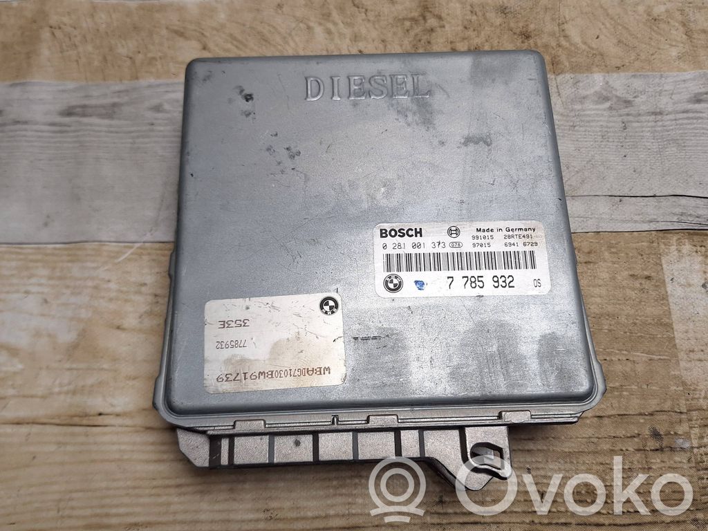 Engine control unit/module   0281001373,7785932