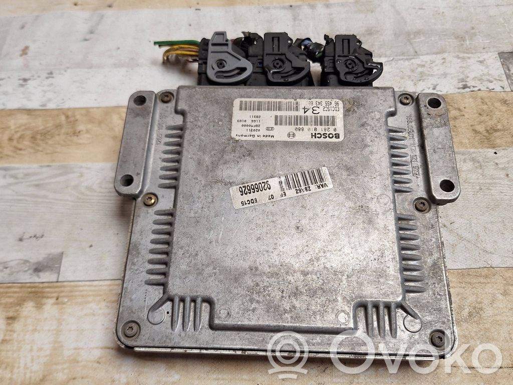 Peugeot 607 Engine control unit/module 