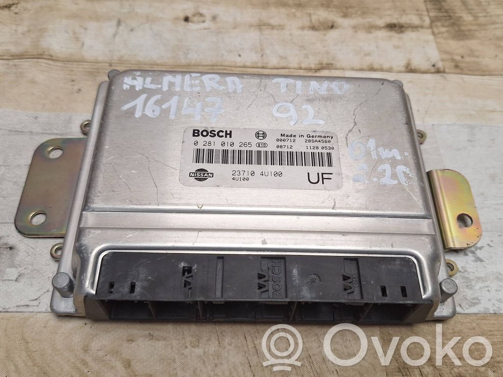 Nissan Almera Tino Engine control unit/module 