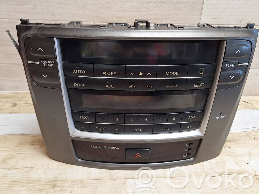 Lexus IS 220D-250-350 Panel klimatyzacji 