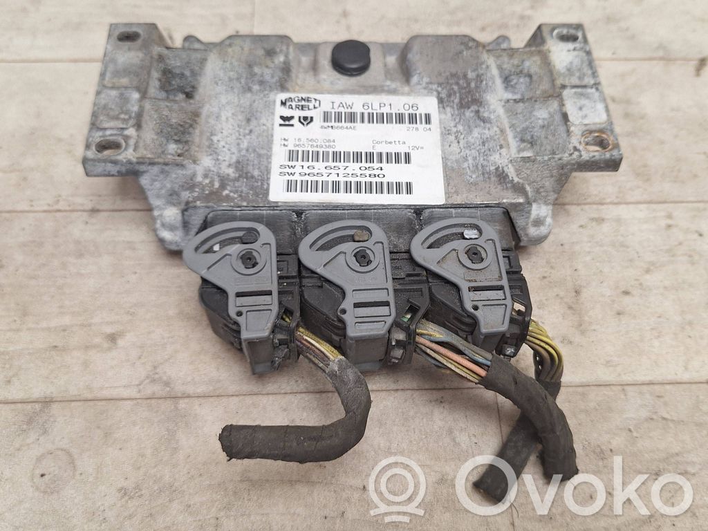 Engine control unit/module   9657125580,9657649380,16657054,4WMB66417E
