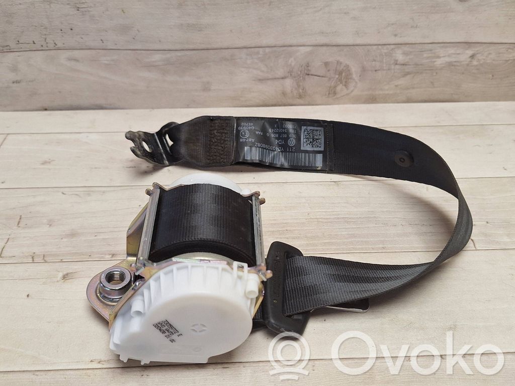 Volkswagen PASSAT B6 Cinturón trasero 
