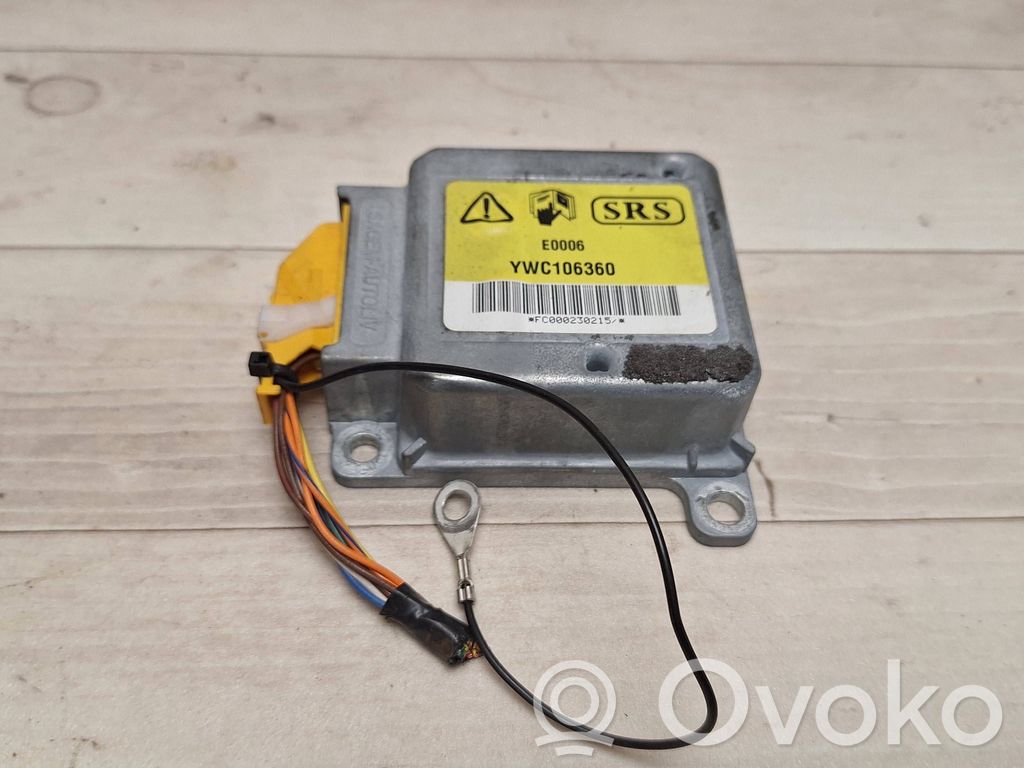 Sterownik / Moduł Airbag   YWC106360,E0006,FC000230215
