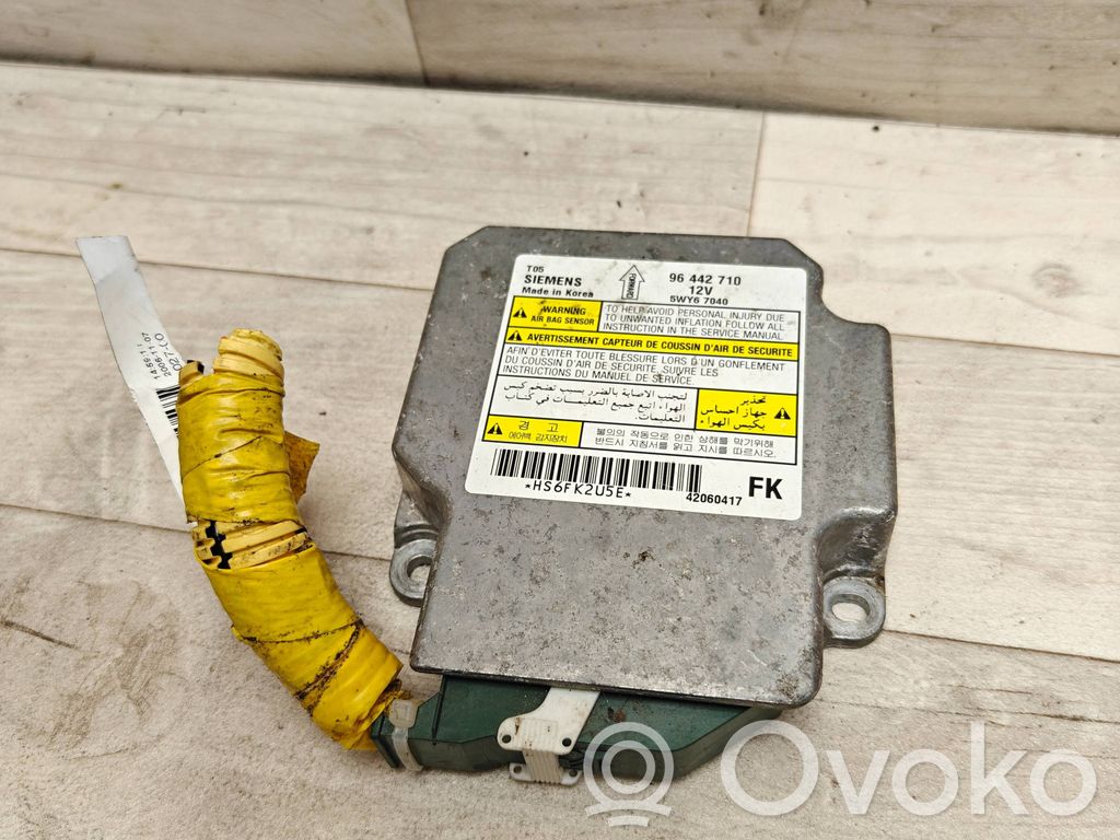 Chevrolet Aveo Airbag control unit/module 