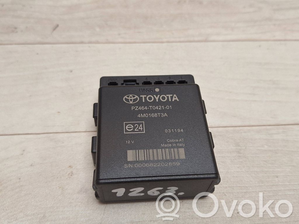 Toyota Auris 150 Sterownik / Moduł parkowania PDC 