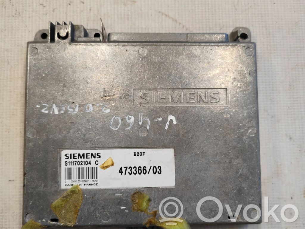Volvo 460 Engine control unit/module 