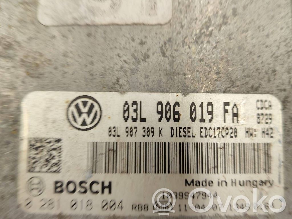 Volkswagen Amarok Engine control unit/module 