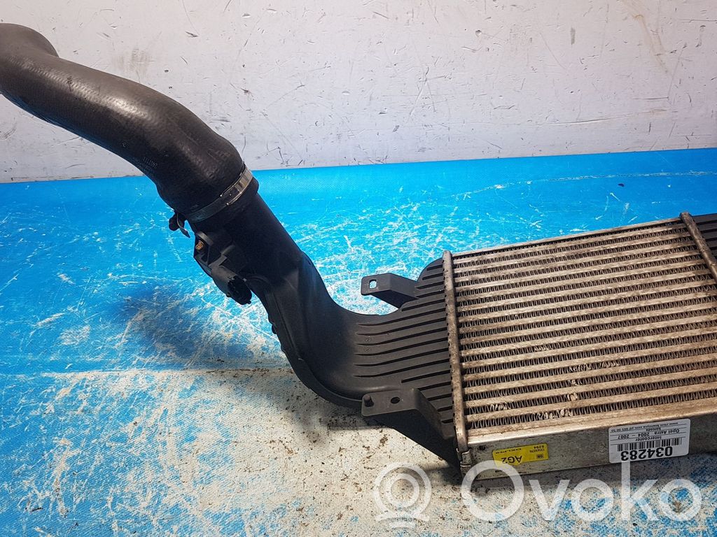 Opel Astra H Electric car engine cooler 
