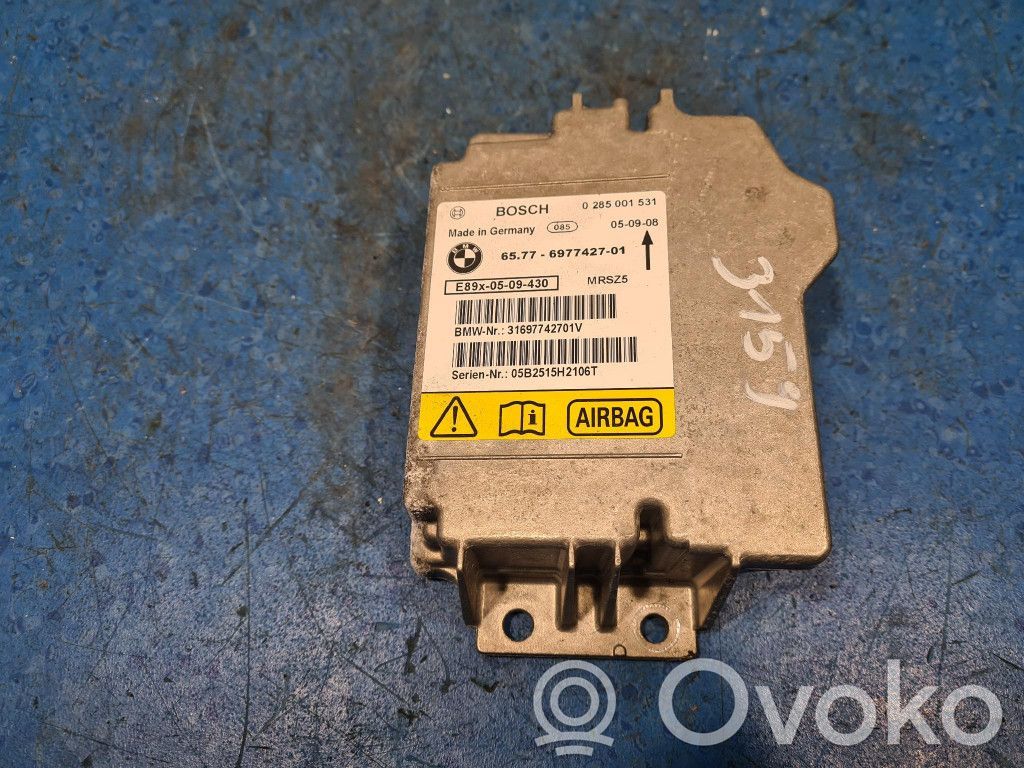 BMW 1 E81 E87 Airbag deployment crash/impact sensor 