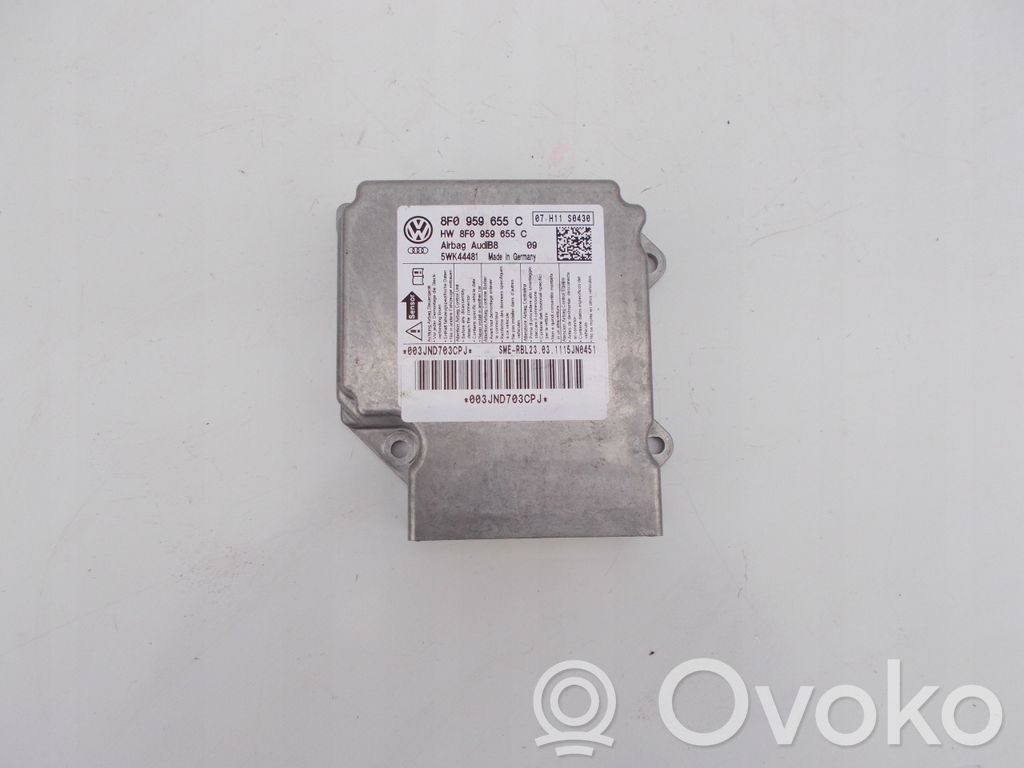 Audi A5 8T 8F Airbag control unit/module 