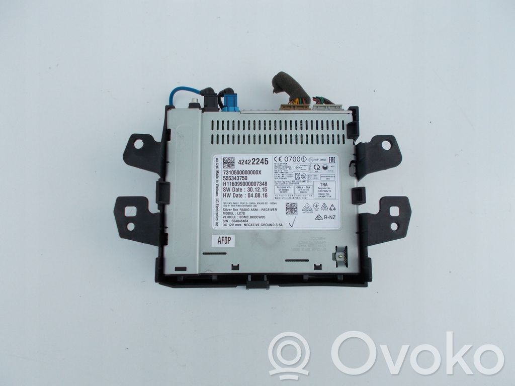 Opel Karl Radio/CD/DVD/GPS head unit 