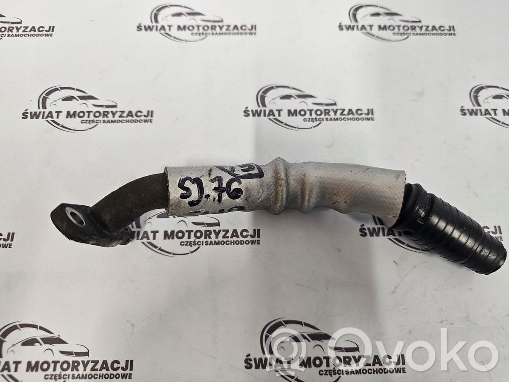 Opel Meriva A Turbo turbocharger oiling pipe/hose 
