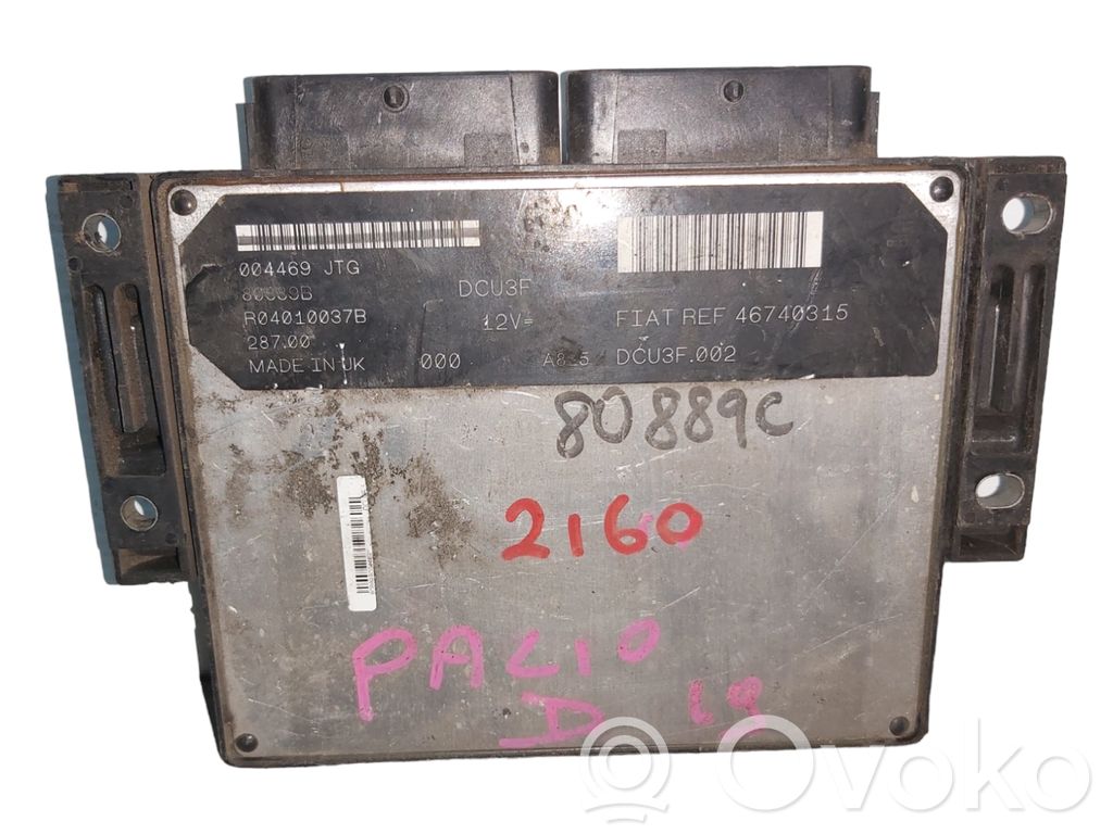 Fiat Palio Centralina/modulo del motore 