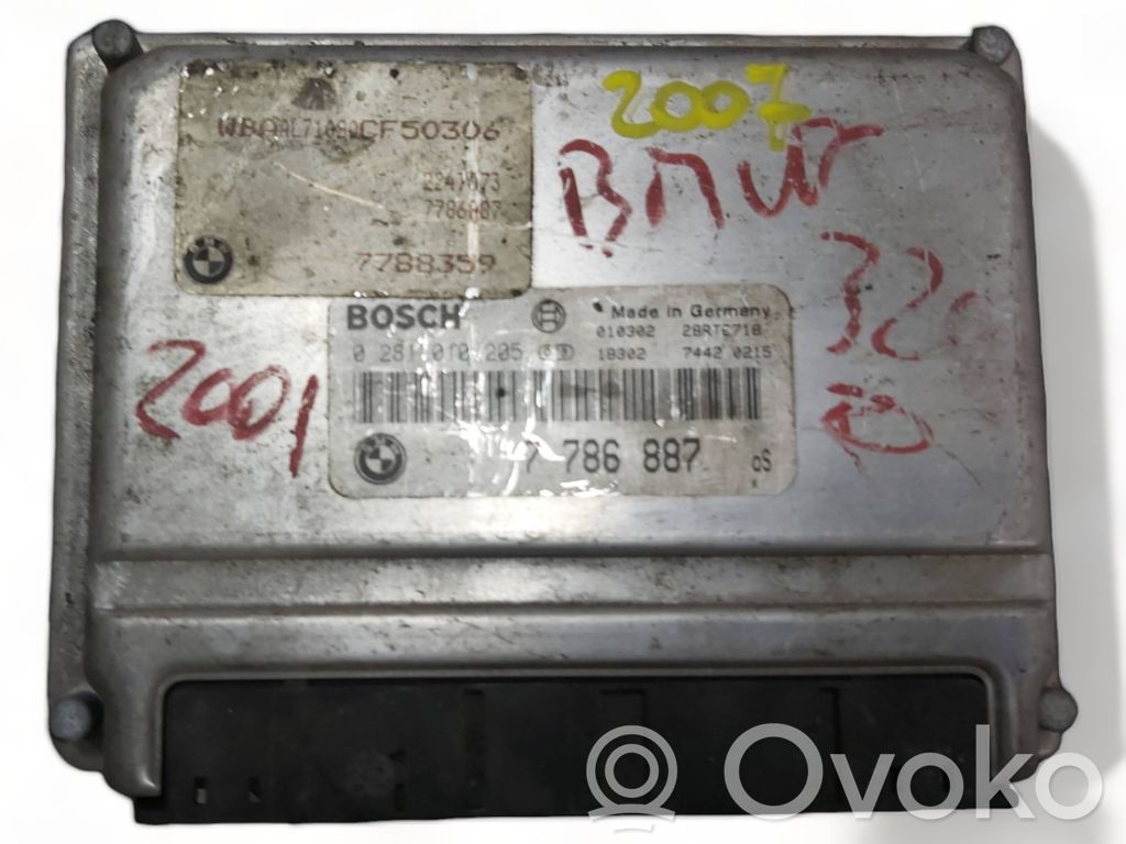 Engine control unit/module   02810102057786887,02810102057786887,204D1