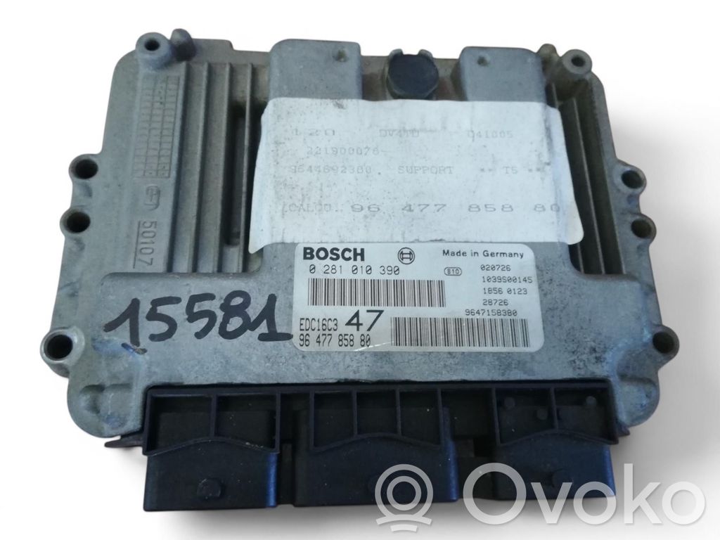 Peugeot 307 Engine control unit/module 