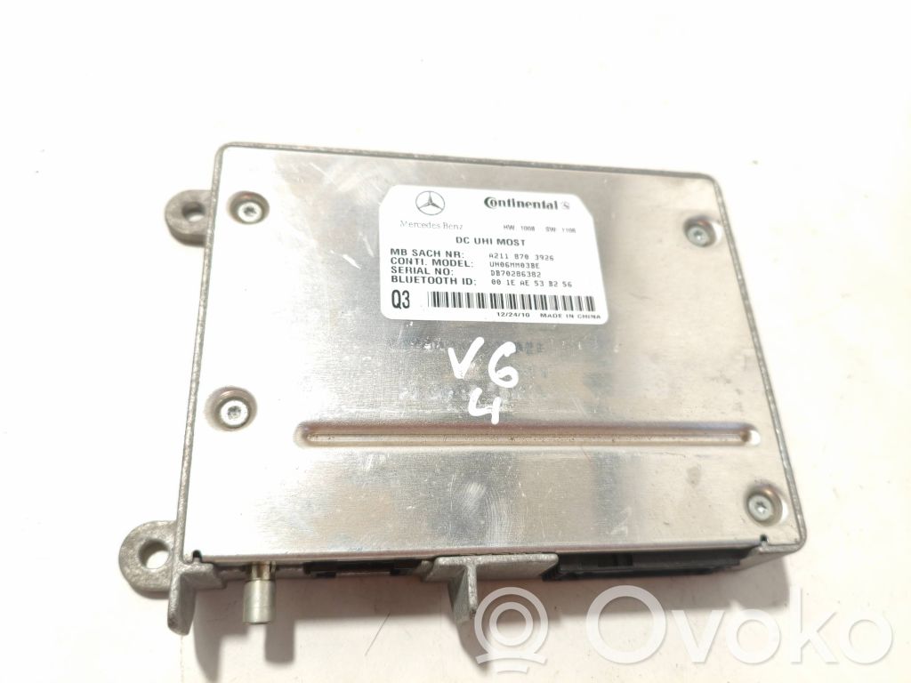Mercedes-Benz E W211 Bluetooth control unit module 