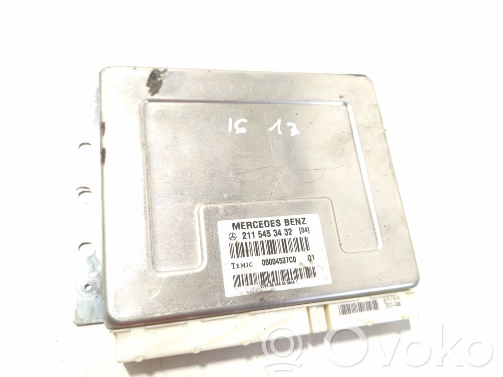 Mercedes-Benz E W211 Suspension control unit/module 