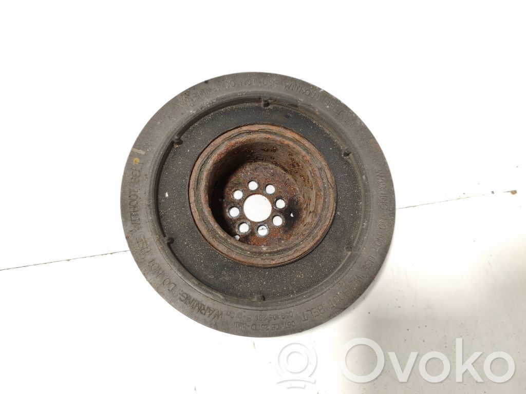 Audi A6 S6 C6 4F Riemenscheibe 