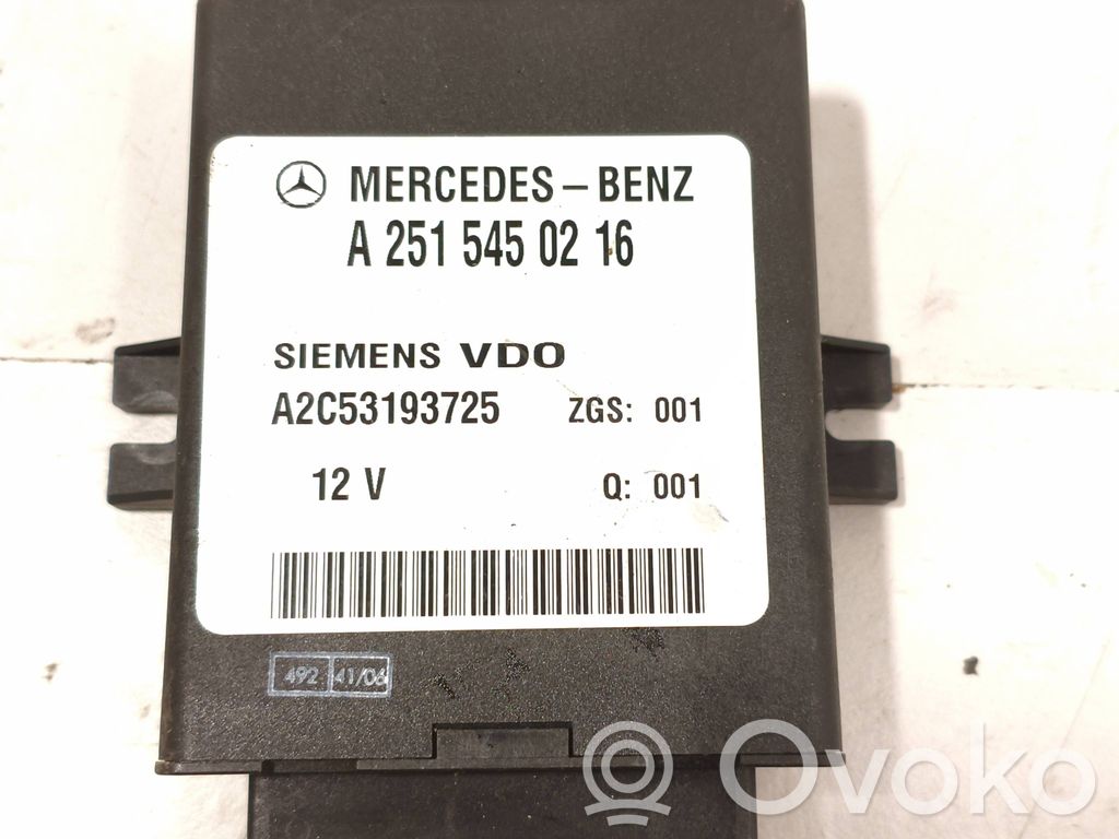 Mercedes-Benz E W211 Module de commande suspension 