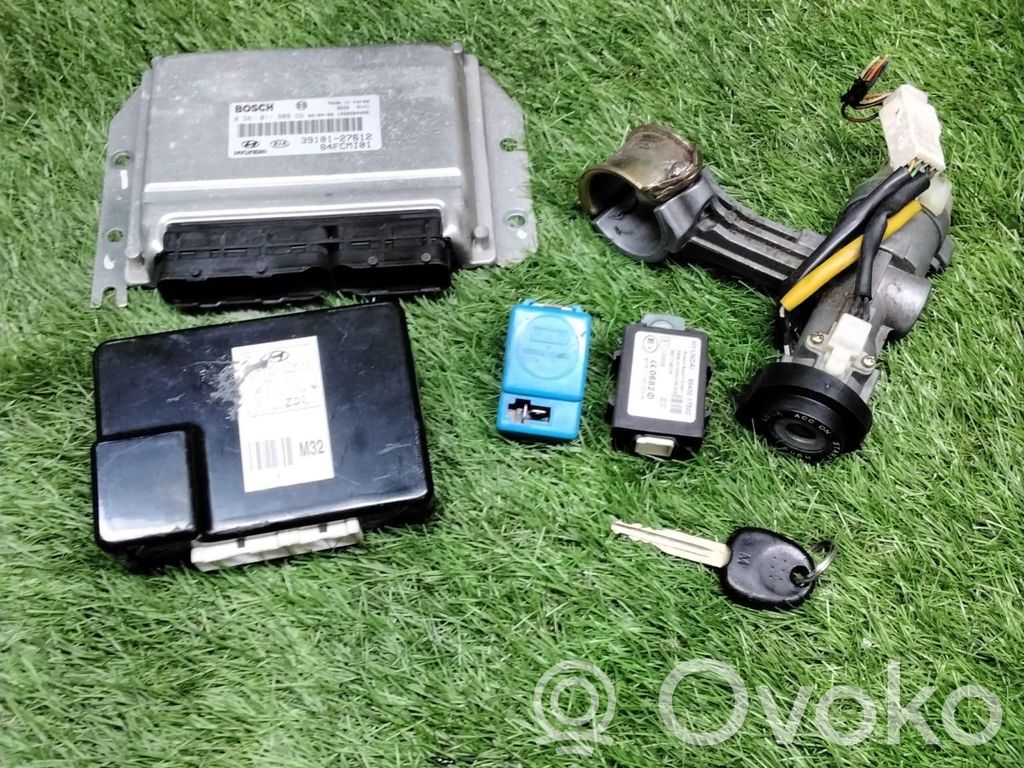 Hyundai Matrix Kit calculateur ECU et verrouillage 