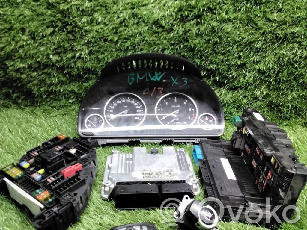 BMW X3 F25 Engine ECU kit and lock set 