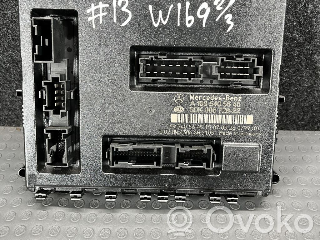 Mercedes-Benz A W169 Moduł / Sterownik komfortu 