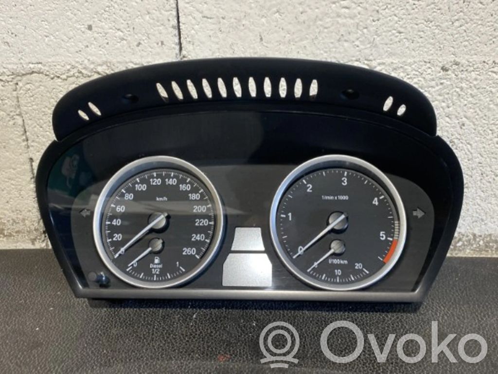 BMW X6 E71 Speedometer (instrument cluster) 