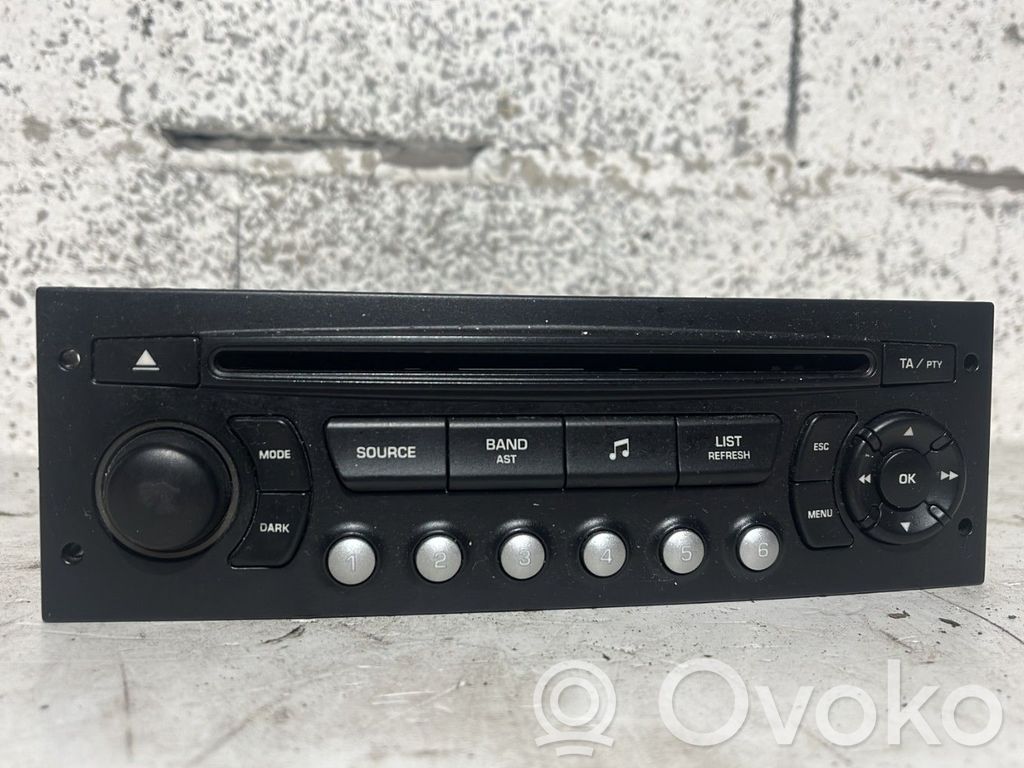 Peugeot 307 Panel / Radioodtwarzacz CD/DVD/GPS 