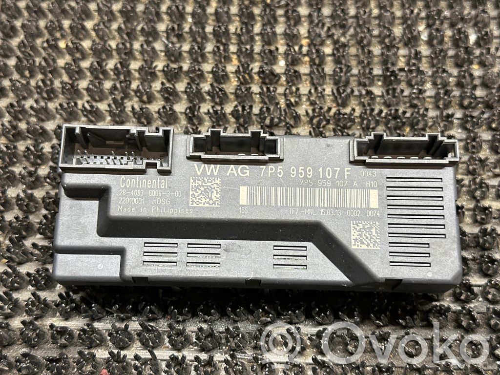 Porsche Cayenne (92A) Tailgate/trunk control unit/module 