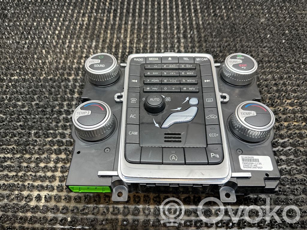Volvo S60 Climate control unit 